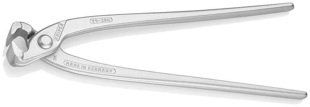 Rebar cutting pliers, galvanized, handle 280mm, Knipex - K9904280