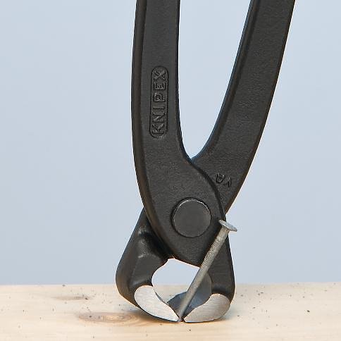 Rebar cutting pliers, black-phosphated, handle 220mm, Knipex - K9900220