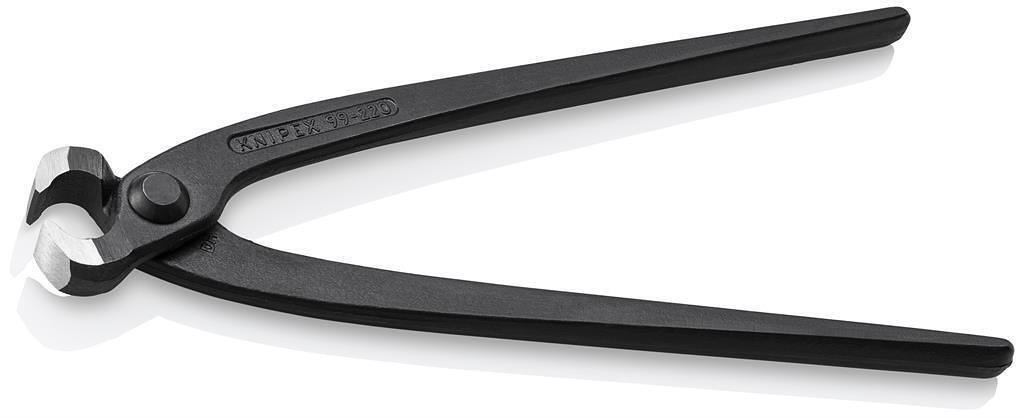 Rebar cutting pliers, black-phosphated, handle 220mm, Knipex - K9900220