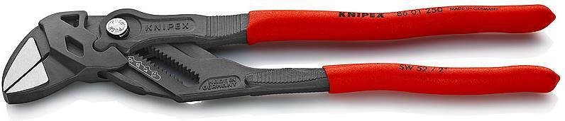 Pinze a scatto, impugnatura rossa 250mm, Knipex - K8601250