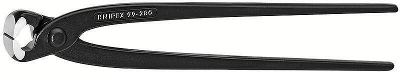 Rebar cutting pliers, black-phosphated, handle 300mm, Knipex - K9900300