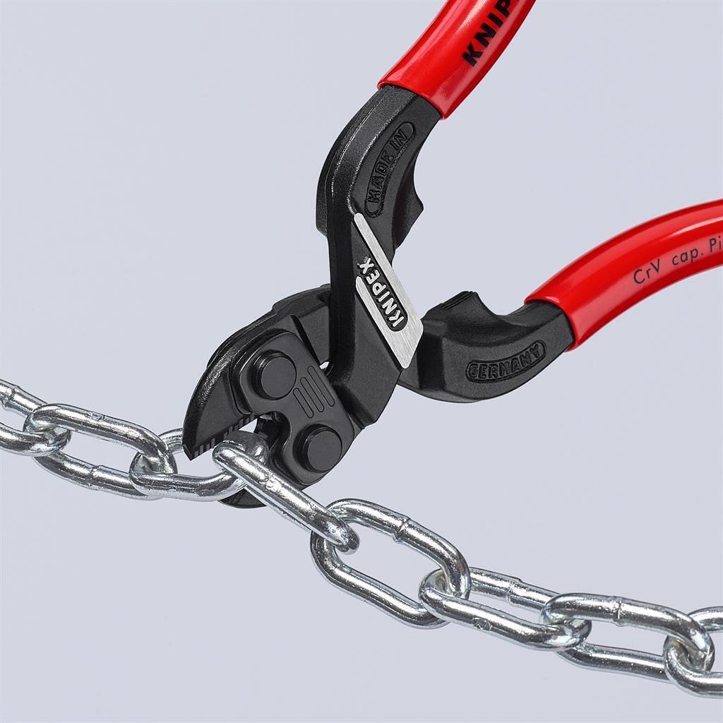 Клещи болторези CoBolt с водещ ръб, червена ръкохватка 160мм, Knipex - K7131160