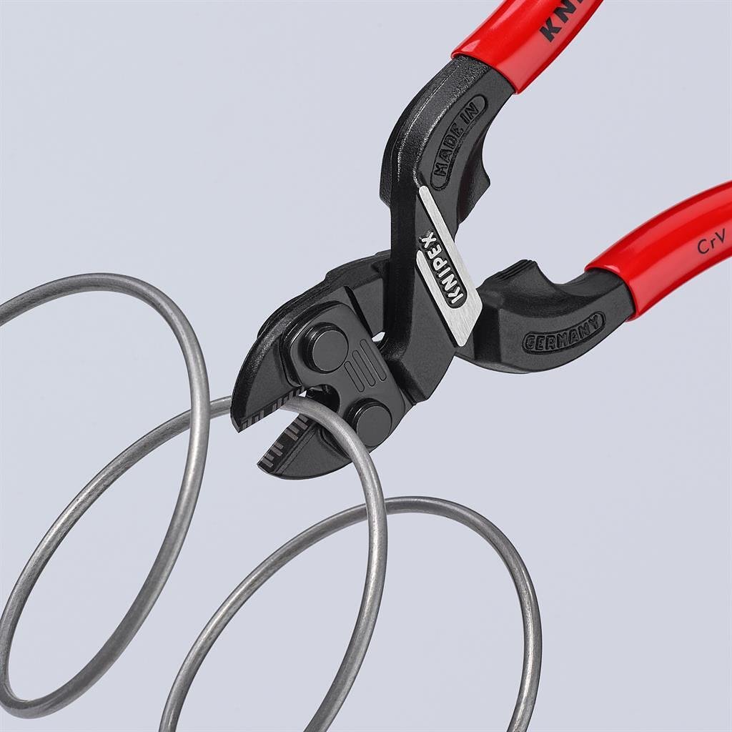 Клещи болторези CoBolt с водещ ръб, червена ръкохватка 160мм, Knipex - K7131160
