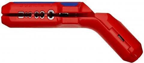 Outil universel de dénudage de câbles ErgoStrip, poignée droite 135mm, avec verrou, Knipex - K169501SB