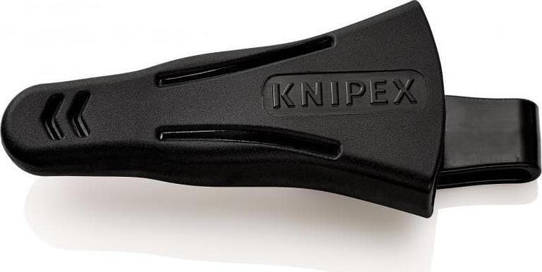 Schere zum Schneiden von Kabeln und Crimpverbindung, verchromt, blau-rote Griffe 160mm, Knipex - K950510SB