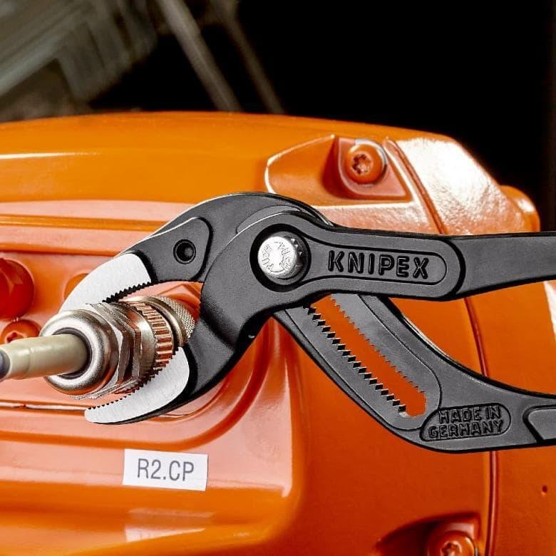 Zange für Siphons und Sanitärverbindungen, roter Griff 250mm, Knipex - K8101250