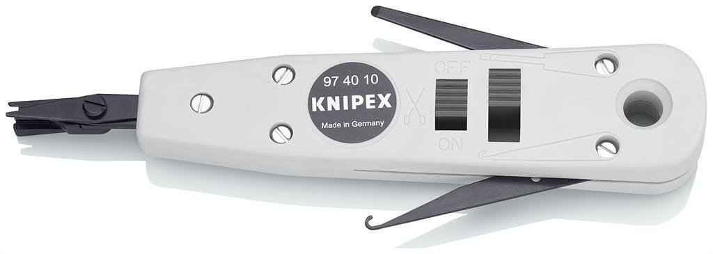 Strumento per crimpatura RJ45 tipo LSA-Plus, Knipex - K974010