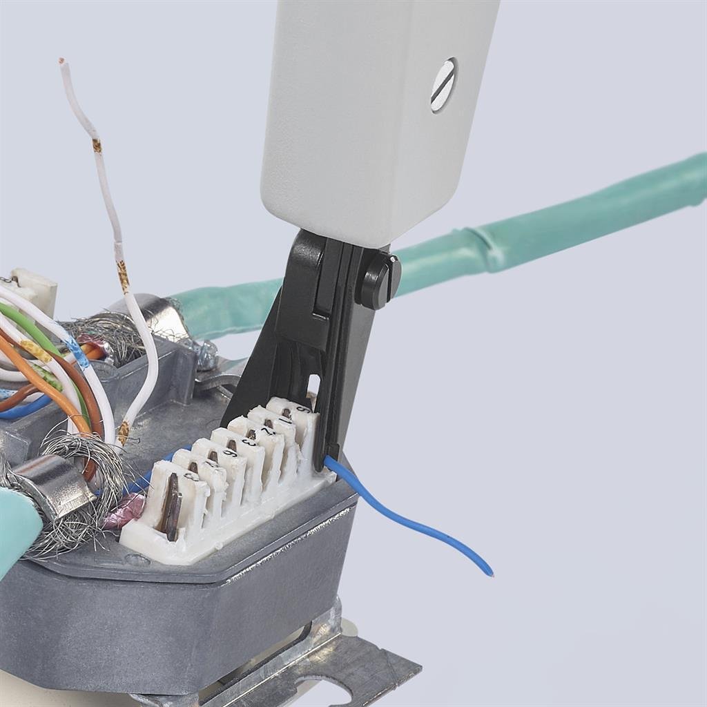 Инструмент за кримпване на RJ45 тип LSA-Plus, Knipex - K974010