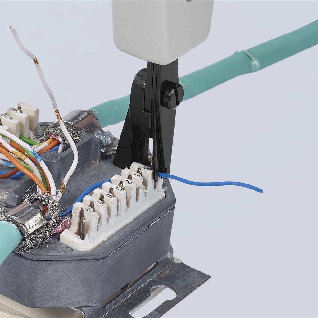Инструмент за кримпване на RJ45 тип LSA-Plus, Knipex - K974010