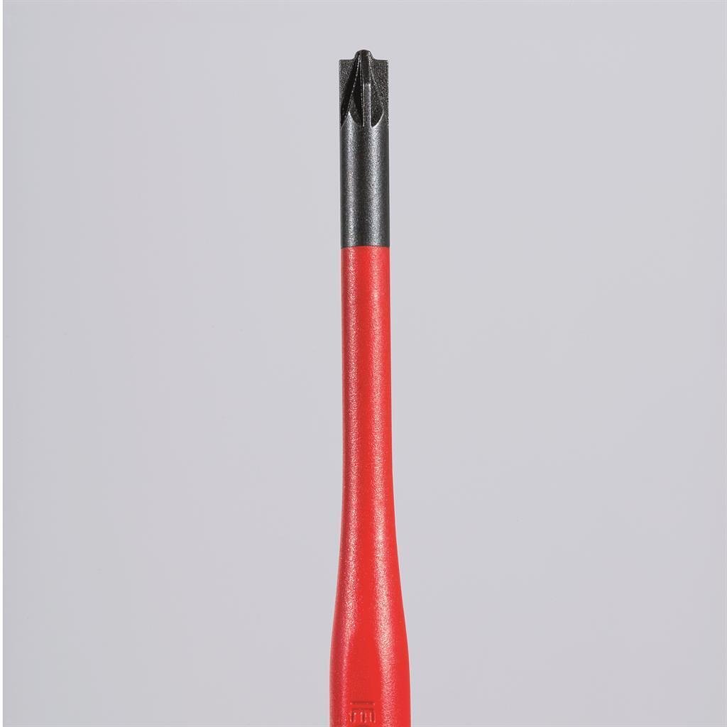 Șurubelniță PZ/S 1, VDE 1000V mâner galben-roșu 187mm, Knipex - K982501SLS
