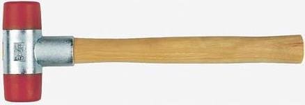 Martillo de goma con mango de madera 32x95x280mm Wera - W000515