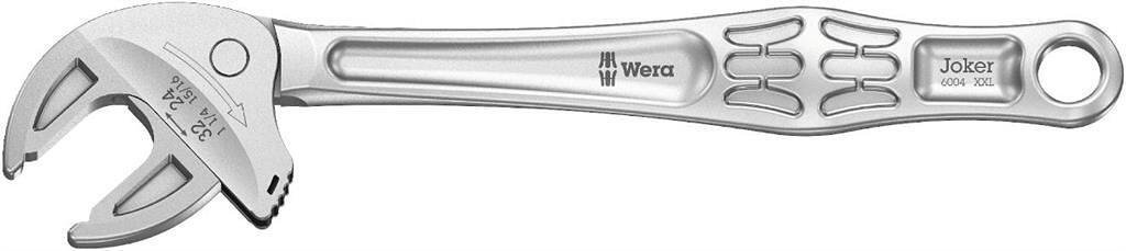 Clé à molette 24…32, poignée 322mm, 6004 Joker XXL Wera - W020102