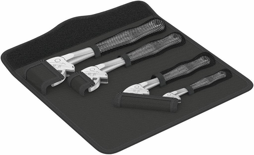 Kit de clés à molette, 4x (7…19), en étui, 6004 Joker 4 Set 1 Wera - W020110
