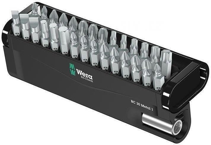 Kit 29 embouts et porte-embouts 889/4/1, Bit-Check 30 Metal Wera - W057434