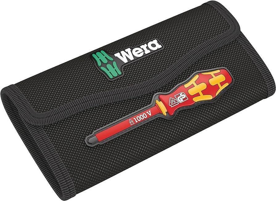 Étui pour 18 lames isolées, 9457 Poche pliable Kraftform Kompakt VDE 1000V Wera - W671388