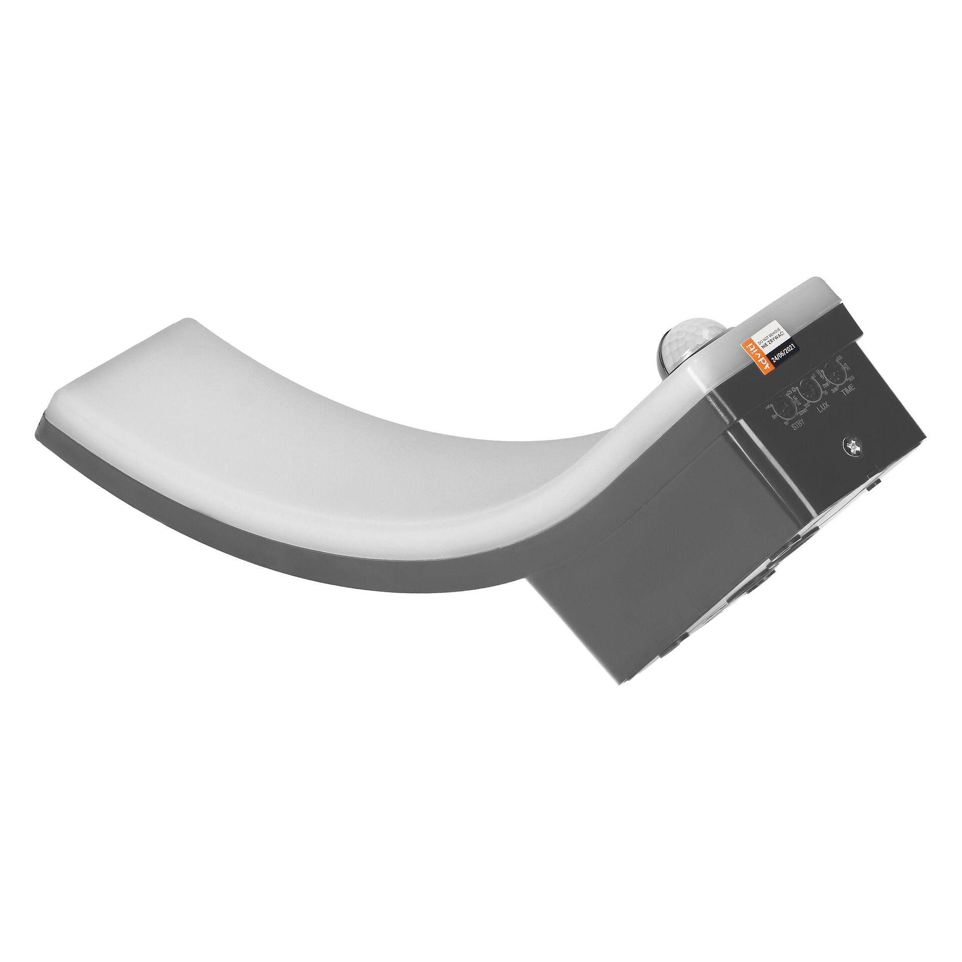 FRENIT LED 20W, corpo illuminante da giardino con sensore di movimento, 2000lm, IP65, 4000K, dimmer, grigio - AD-OP-6204GLPMR4, ADVITI