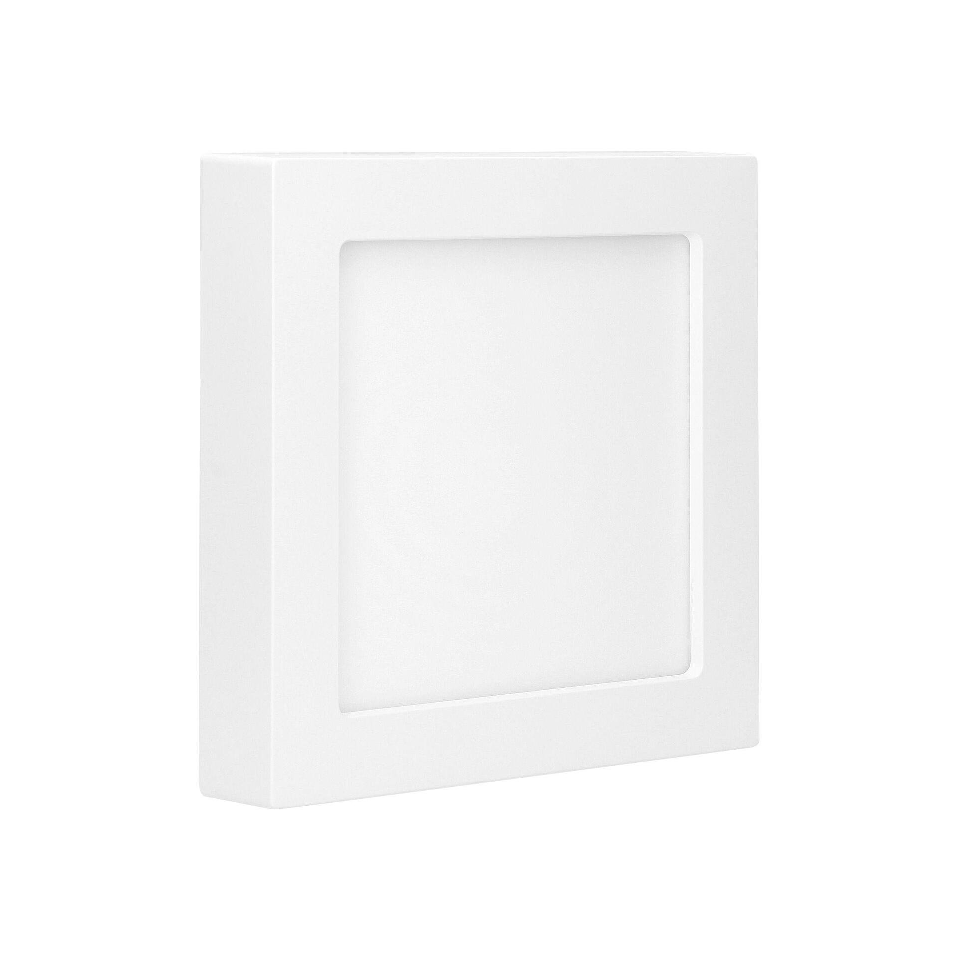LETI LED 18W Beleuchtungskörper, für Oberflächenmontage, quadratisch, 1500lm, 3000K, weiss, integriertes LED-Netzteil - AD-OD-6062WLX3, ADVITI