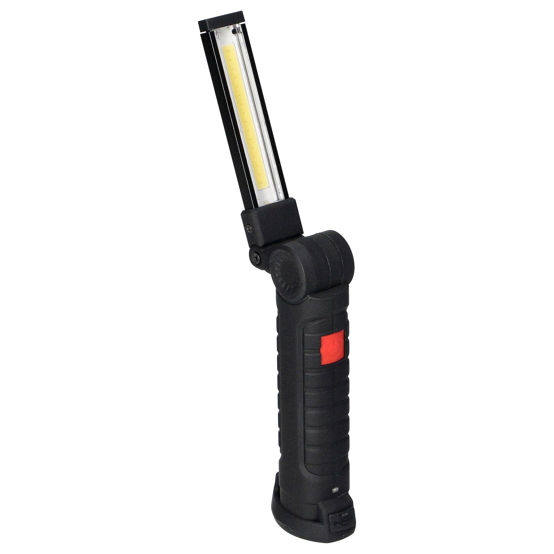 Lampe de travail LED COB 2W, lumière de travail, 200lm, 1200mAh, pliable - WL-12, VIRONE