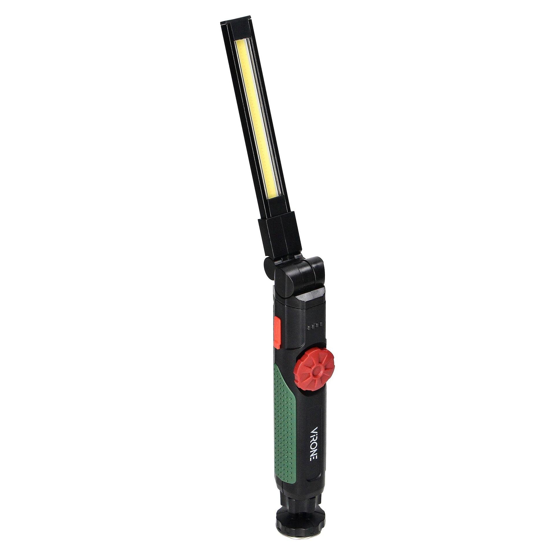 Lampe de travail LED COB 5W, lumière de travail, 600lm, 1500mAh, pliable - WL-13, VIRONE