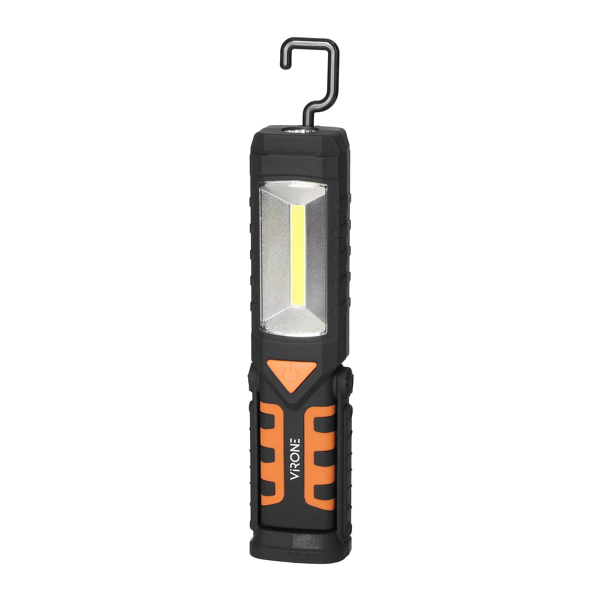 Lumière de travail LED COB rechargeable 3W+1W LED 1200mAh avec powerbank - WL-4, VIRONE