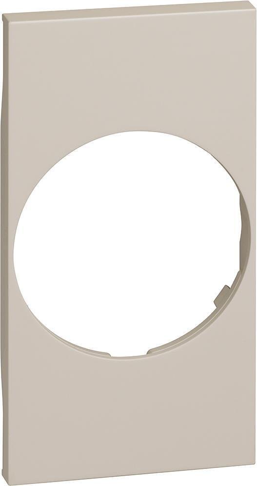 Faceplate for SCHUKO socket 2 mod. Cream color Living Now Bticino - KM04