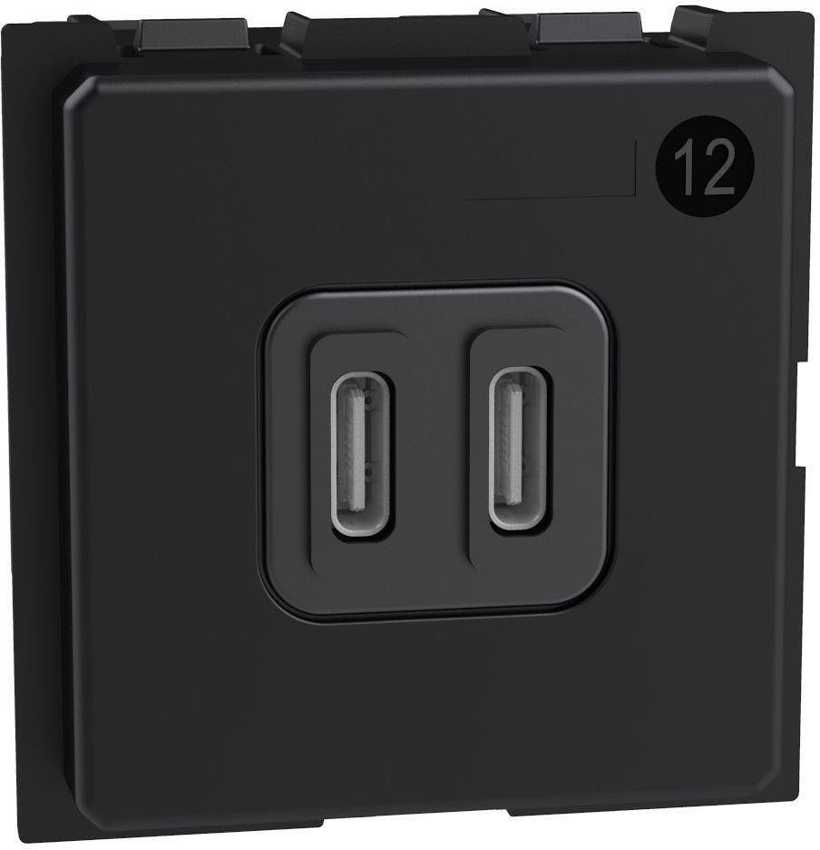 K4293CC USB зарядно за бързо зареждане до 30 W Type 2x type 
