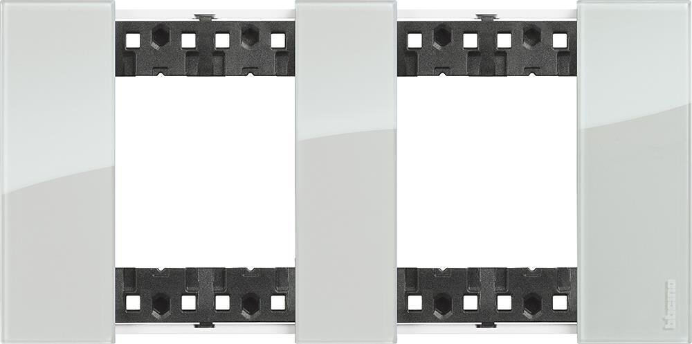 KA4802M2DA - Cadru decorativ, standard german, cer 2M Bticino Living now