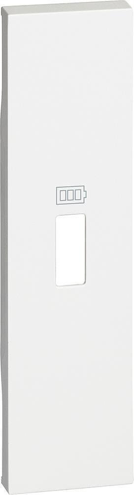 Placă frontală pentru priză USB tip A sau C 1 mod. culoare Alb Living Now Bticino - KW10C