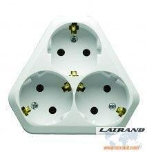 MAKEL CONTATTO TRIPLO BIANCO - E010980016