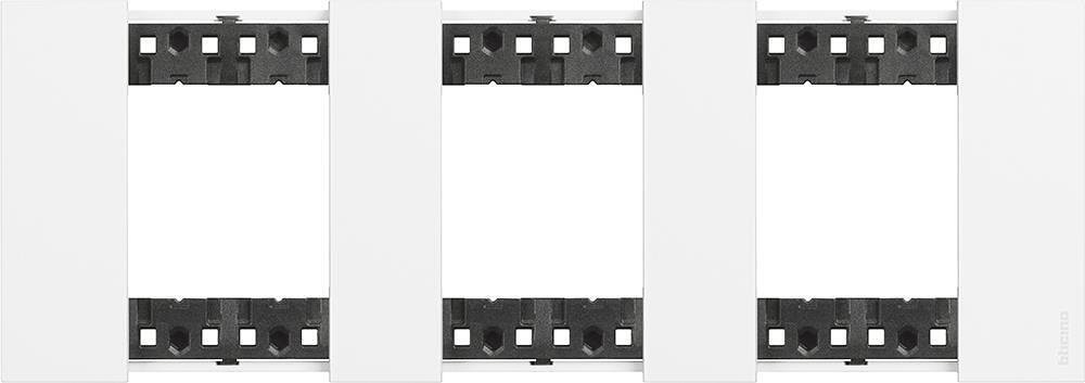 Ramă decorativă, standard german 3x2 mod. culoare Alb Living Now Bticino KA4802M3KW