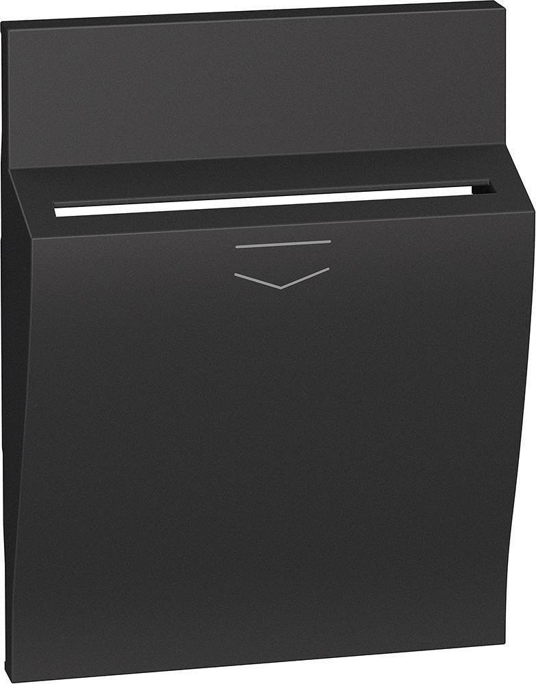 Pannello frontale per dispositivo di risparmio energetico K454x, 3 moduli colore Nero Living Now Bticino KG22