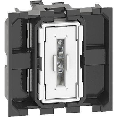 K4001M2A - einpoliger Schalter 1P 10 AX - 250V, automatische Klemmen 2M Bticino Living now