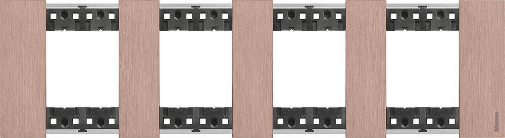 KA4802M4ZM - Cadre décoratif, standard allemand, cuivre 4M Bticino Living now