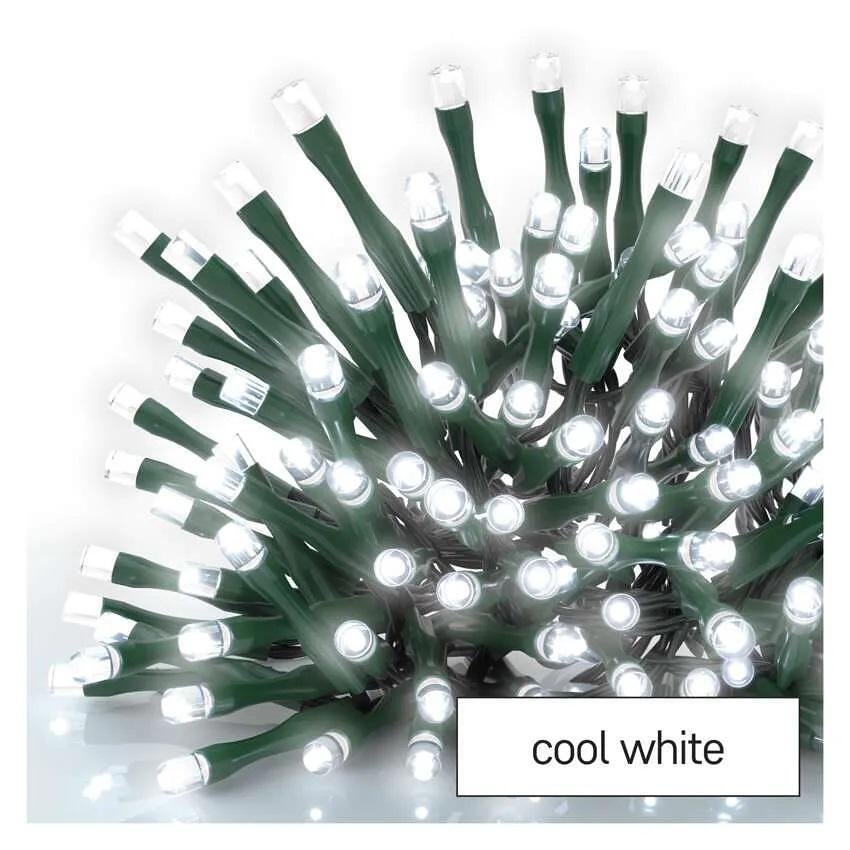 Set Weihnachtslichterketten 120x LED kaltes Licht 12m IP44 mit 8 Programmen CLASSIC EMOS - D4AC08