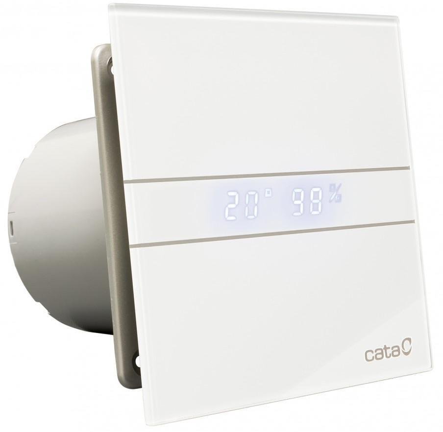 Ventilator E-100GTH HYGRO Ø100mm, Farbe Weiß, 115m³/h, 8W, 31dB CATA - C00900200