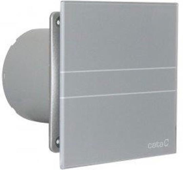 Ventilador E-100GS Ø100mm, color Gris, 115m³/h, 8W, 31dB 8W CATA - C00900400