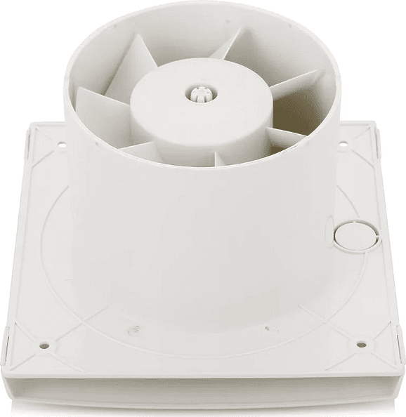 Вентилатор SILENTIS10 ф100мм, цвят Бял, 98м3/ч, 15W, 37dB комплект с клапа CATA - C01070000
