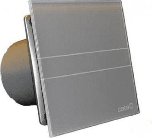 Fan E-100GST TIMER Ø100mm, grey, 115m3/h, 8W, 31dB CATA - C00900500