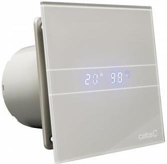Ventilator E-100GSTH HYGRO Ø100mm, Farbe Grau, 115m³/h, 8W, 31dB CATA - C00900600