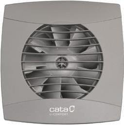 Ventilator UC-10 HYGRO f100mm, Farbe Edelstahl, 110m³/h, 8W, 26dB Komplettset mit Klappe CATA - C01201200
