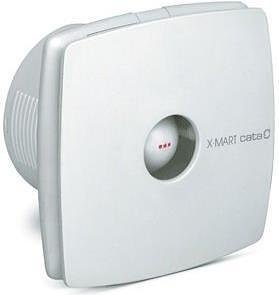 Ventilator X-MART10T TIMER f100mm, culoare Alb, 98m3/h, 15W, 38dB cu timer, set cu clapetă CATA - C01011000