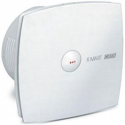 Ventilador X-MART12 MATIC Ø120mm, color Blanco, 190m³/h, 20W, 40dB con válvula automática CATA - C01025000