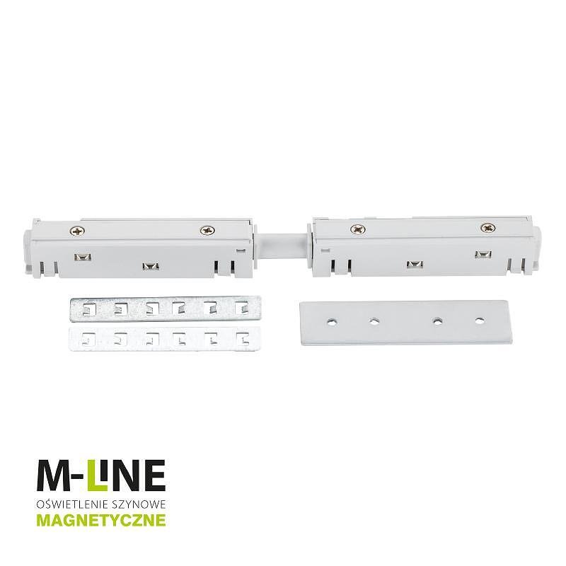 Connettore magnetico di alimentazione M-LINE, bianco, DPM, MTL-IW