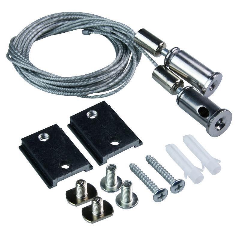 Hanging Wires for Magnetic Tracks X-LINE, Black, DPM, MTL-S-PD-B