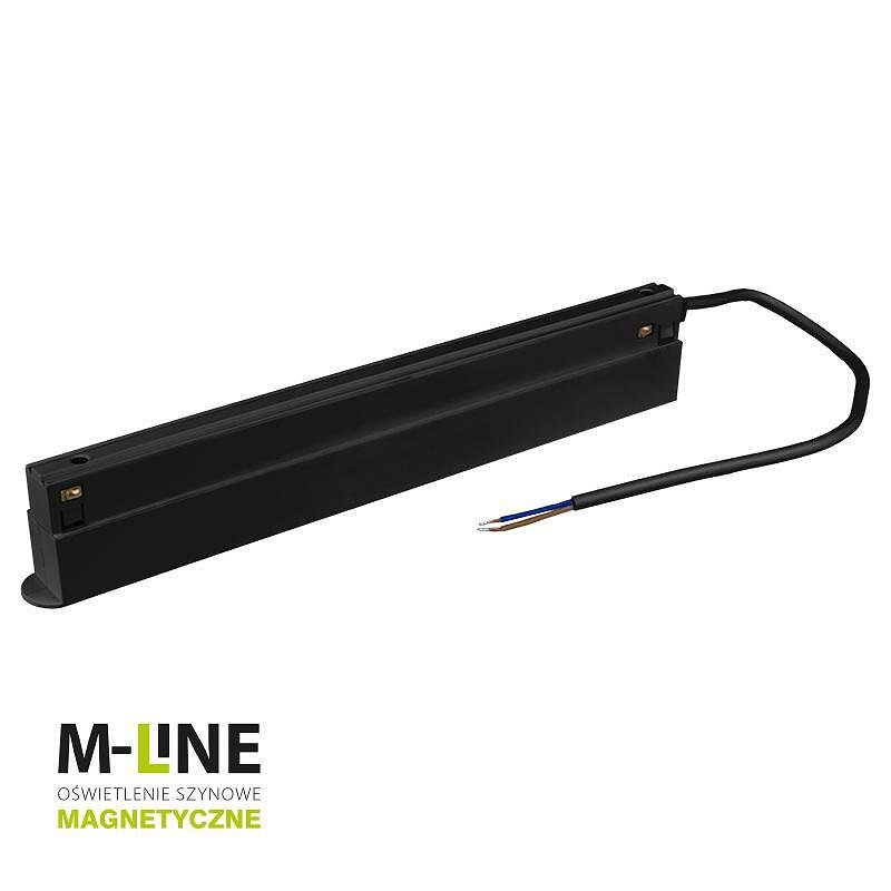 Alimentatore per binario magnetico M-LINE, nero, 100W 48V DC, DPM, MTL-DR-100W