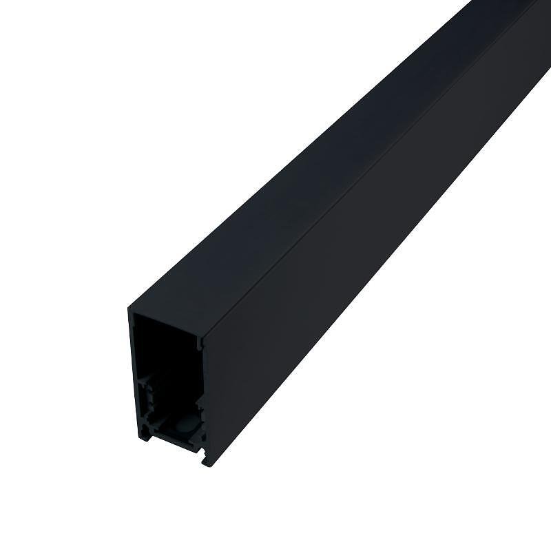 Surface Mounted Magnetic Track M-LINE, Black, 2m, DPM, MTL-S-2-B