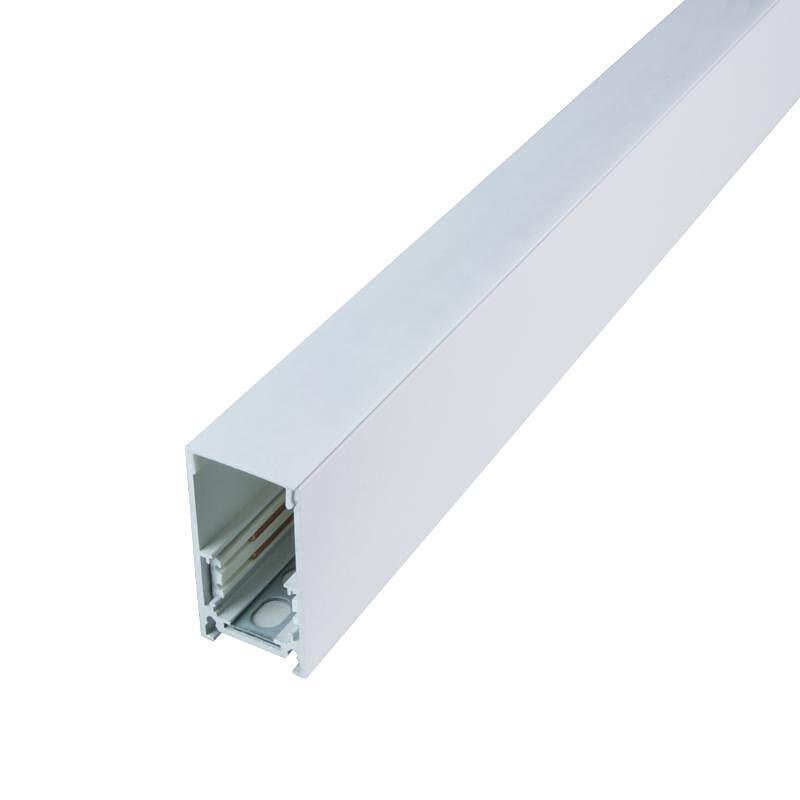 Surface Mounted Magnetic Track, Single-Phase M-LINE, White, 2 m, DPM, MTL-S-2-W