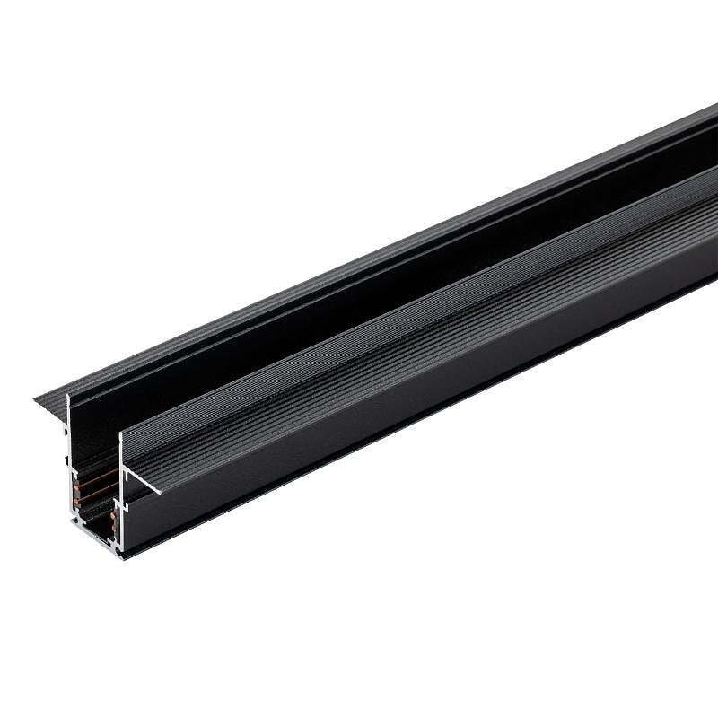 Recessed Magnetic Track M-LINE, Black, 1m, DPM, MTL-R-1-B
