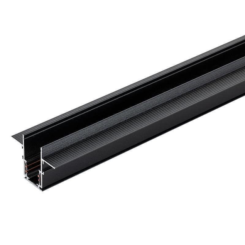Recessed Magnetic Track M-LINE, Black, 2m, DPM, MTL-R-2-B