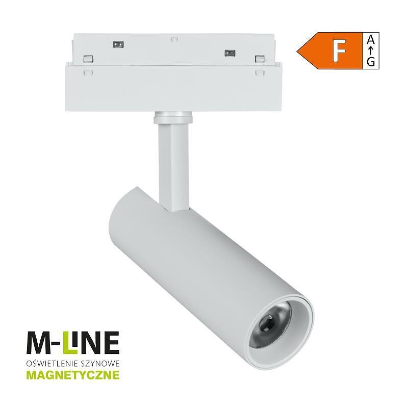 Magnetische Lampe für Schienensystem M-LINE, weiß, 15 W, 1200 lm, 4000 K, DPM, MTL-ST-15W-W